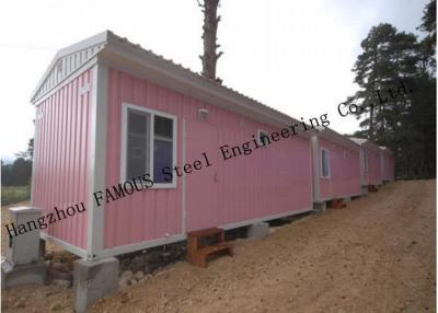 China Light Duty 40ft Prefab Container House For Temporary Accommodation With Painted Surface for sale