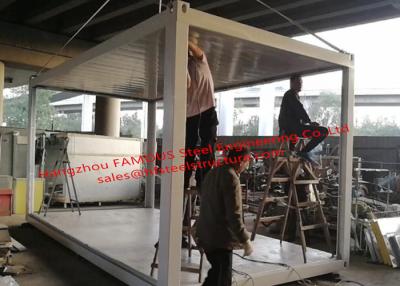 China Casa económica prefabricada del envase del ahorro de trabajo fácil y rápida montar en venta