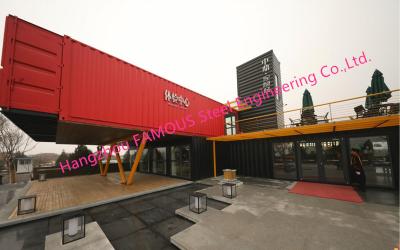 China Box Shipping Container House For Commercial Use Expandable Container Buildings Inexpensive Solution for sale