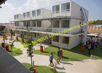 China Affordable Shipping Container Dormitory Homes Modifications Custom living Container House For Office Complex for sale