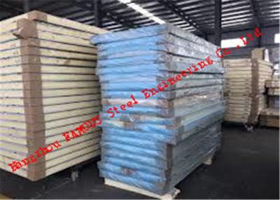 China Large Refrigerated Cold Room Panel And PU Sandwich Panels For Walk In Modular Freezer Room Cooler for sale