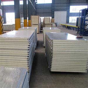 China New Design Durable Pu Sandwich board for Cold Room Panels Keep Fresh Polyurethane Sandwich Panel for sale
