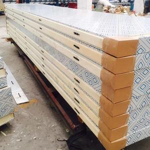 China Camlock polyurethane cold room insulation sandwich panel insulated polyurethane sandwich panel wall for cold room for sale