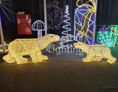 China Led polar bear christmas lights en venta
