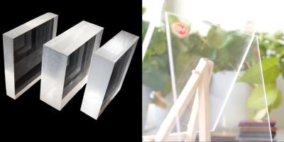 China Scratch And Stain Resistant 3mm Clear Acrylic Sheet Cut To Size For Photo Display In Any Size Advertising Board for sale