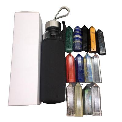 China High Quality Wholesale Crystal Bottles Point Wand Healing Quartz Cup from Europe for Drinking Natural Gift for sale
