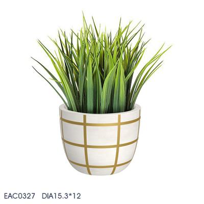 Chine Couleur de bureau d'intérieur de vase à fleur de cylindre dessinant le × 12cm ×15.3cm de 15.3cm à vendre