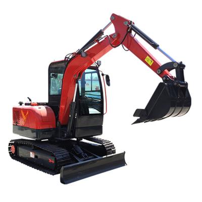 China Building Material Shops mini earth digger machine price bagger mini digger mini excavator part 20m bucket pi for sale