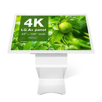 China 450cd/M2 Multi Touch Screen Kiosk , Smart Android Interactive Digital Kiosk for sale