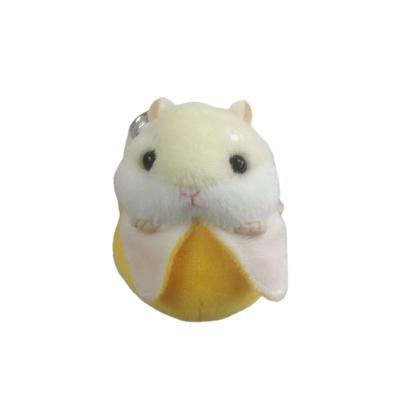China Plush Cute hamster plush keychain plush doll bag pendant car keychain bag pendant small gift keychain for sale