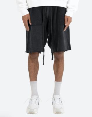 China QUICK DRY Every Day 100% Elasticized Polyester Mesh Shorts Self Size With Drawstring Abbreviations Mens for sale