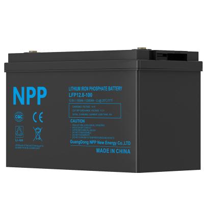 China Household Appliances 12.8V 100AH LiFePO4 Rechargeable Battery Pack Solar System LiFePO4 Battery Versatile Energy Storage OEM/ODM for sale
