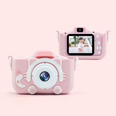China Amazon Non-Toxic Kids Camera Toys Baby Digital Photo Camera 32G HD Monitor 12 Monitor 12 Languages Friendly Cheap Cute Cool Languages Supported Birthday Gift for sale