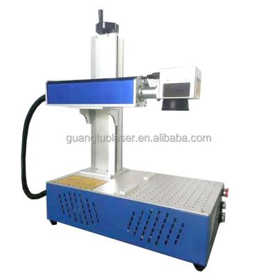 China 20W/30W/50W/100W Small Desktop 3D Fiber Laser Marking Machine With Computer Laser Marking Machines for sale
