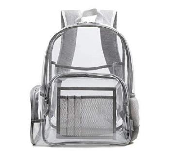 中国 明確なポリ塩化ビニール流行旅行は受諾可能な防水OEM ODMをBackpacks 販売のため