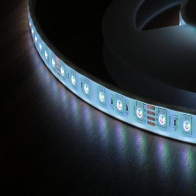 China Remote Control SMD 5050 RGB LED Strip 24v Flexible LED Tape For Bar Ceiling for sale