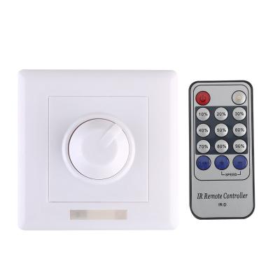 China â ¤ 200mA Dimmer Switch 0-10V Dimmer 1-10V Wall Infrared Remote Control Broadband LED Light Strip Switch 0-10V for sale