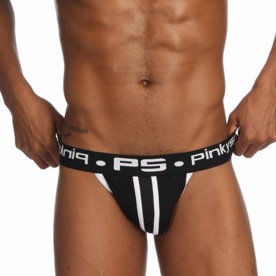 China Antibacterial Transparent Men's Sexy Underwear Men's Jockstrap for sale