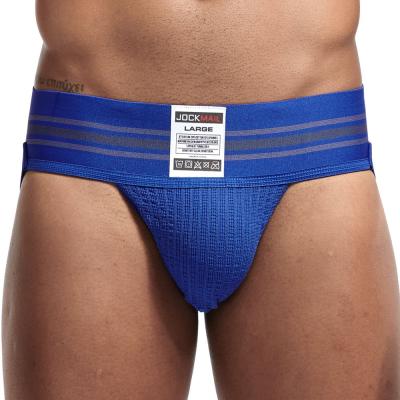 China Antibacterial Wholesale Well Designed Sexy Jockstrap Gay Underwear Men for sale