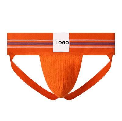 China Custom Made Antibacterial High Quality Sexy Gay Underwear Jockstrap for sale