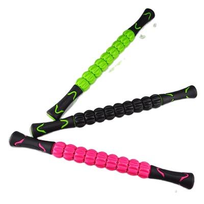 China Deep Roller Massager Stick Muscle Body Tissue Back Massager Stick for Relief Muscle Pain Restriction and Tightness for sale