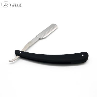 China Wholesale JDK Folding Straight Barber Razor Twin Blade With Stainless Steel Blade For Barber Shop Salon Tool for sale