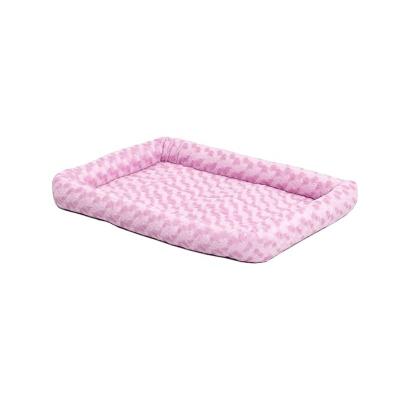 China Breathable Doughnut Cute Pet Bed Ideal For Metal Dog Crates Orthopedic Memory Foam Pet Beds for sale