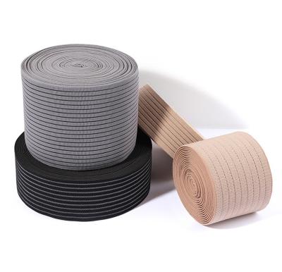 China Medical care and protect waist corset elastic tape in fish line factory for sale