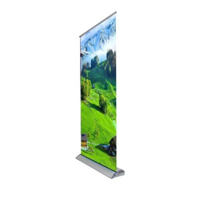 China Commercial Retractable Business Exhibition Roll Up Poster Stand Roll Up Stand 800*200cm Banner for sale
