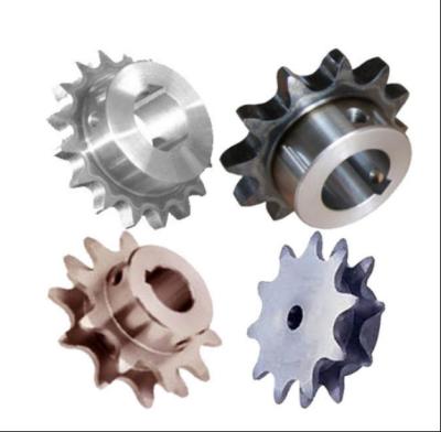 China silver Alloy Steel Front Chain Driven Sprockets Heat Treatment for sale