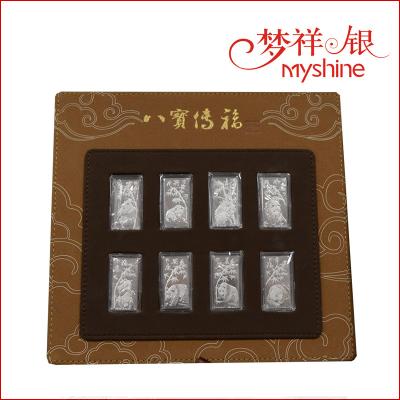 China Europe metal material and business gift use pure 999 bullion silver for sale