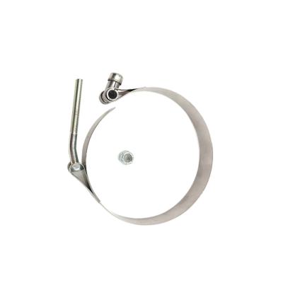 China Industry General Heavy Duty Stainless Steel T Bolt Flange Car Exhaust System Flange Pipe Clamps for sale