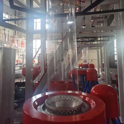 China High Speed Plastic Sheet PE Film Blowing Machine Polyethylene Plastic Film Blowing Machine Price for sale