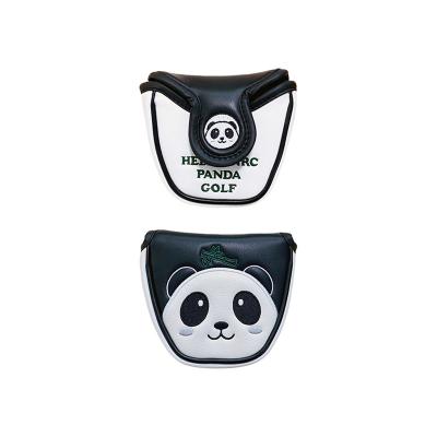 China Protect Golf Club Headcovers Putter Club Mallet Putter Club Mallet Cute Funny Pcb Panda Cartoon Magnet Golf Club Animals Cute Funny Animals for sale