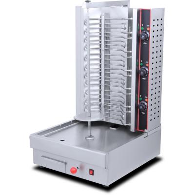 China Customize 3 Burner Stainless Steel Gas Shawarma Machine Equipment Turkish Kebab Gas Shawarma for sale