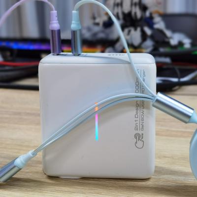 China Universal New Design Lisen Mini USB C Gan Power Adapter USB Wall Charger Type C Gan Chargers For Mobile Phones Palladium 60W Fast Charger for sale