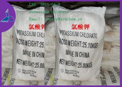 China Substância cristalina branca do clorato de potássio KClO3 de Garde da indústria CAS 3811-04-9 químico à venda