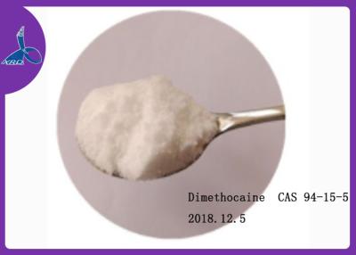 Cina L'anestesia locale di CAS 94-15-5 droga la polvere bianca cruda Larocaine/di Dimethocain in vendita