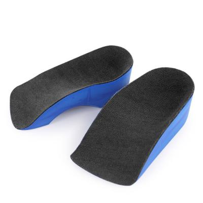 China Elevate Height Heel Lift Inserts Shoe Elevators Insoles PU Foam Height Increase Insole for sale
