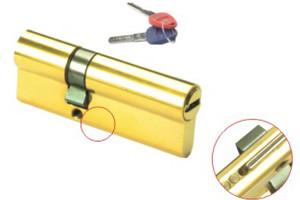 China Anti Drill Brass Lock Cylinder Protection Euro Profile Door Lock Security for sale