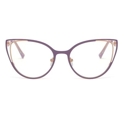 China For Reading Glass Good Quality Glasses Frame Good Quality Metal Optical Blue Light Blocking Glasses for sale