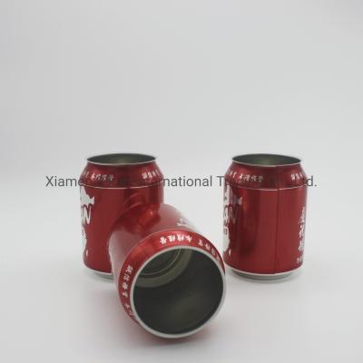 China Food Grade Empty 250ml Stubby Empty Aluminum Can for Beverage Packing Cola Drink for sale
