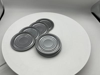 China Manufacturer 305# Aluminum Peel off Lids Round Pull Ring Canning Beer Cola Lids Good Quality for sale