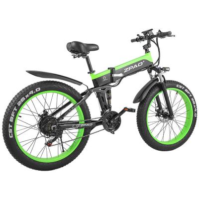 中国 48V 12AH 500W 折りたたむ電動自転車 26
