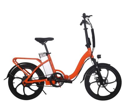 中国 2019年最も美しい20インチ折りたたみ可能なeBike ディスクブレーキダウンチューブバッテリー位置 販売のため