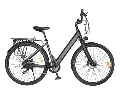 China 36V 250W Lady City bicicleta elétrica 28 polegadas 7 velocidade E Bike Para tempo de carregamento 3 horas à venda