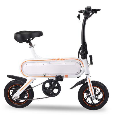 China Bicicleta elétrica ecológica de 12 polegadas movida por bateria de lítio para deslocamento ecológico e moderno à venda