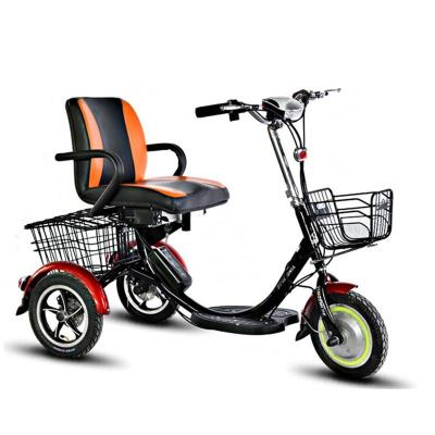 中国 買い物用ダブルバスケット 成人用電気三輪車 パワー1台31~60km25KGS 販売のため