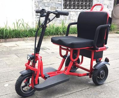 中国 48V 10Ah リチウムバッテリー 折りたたむ電気三輪スクーター 大人のための軽量 販売のため