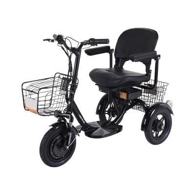 中国 48V 300W モーター パワー 12 インチ 電動 三輪車 3 輪 電動自転車 成人の貨物 販売のため